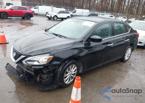 2018 Nissan Sentra Sv из США, поврежденный, VIN 3N1AB7AP9JL649838